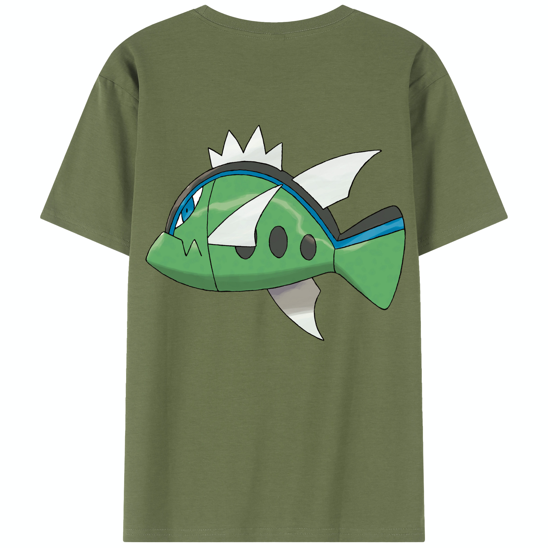 （画像用） ポケットモンスター Pokémon 綿100％半袖Tシャツ（背面プリント）
